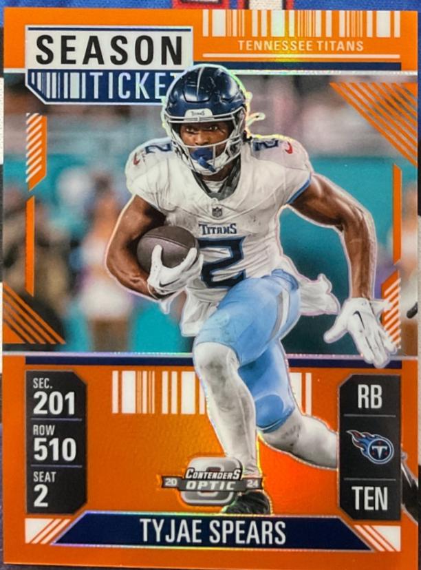 Tyjae Spears [Orange] #55