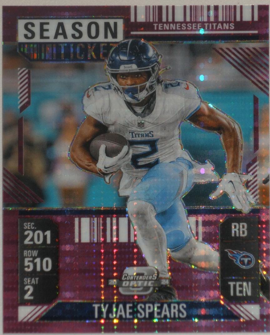 Tyjae Spears [Purple Pulsar] #55