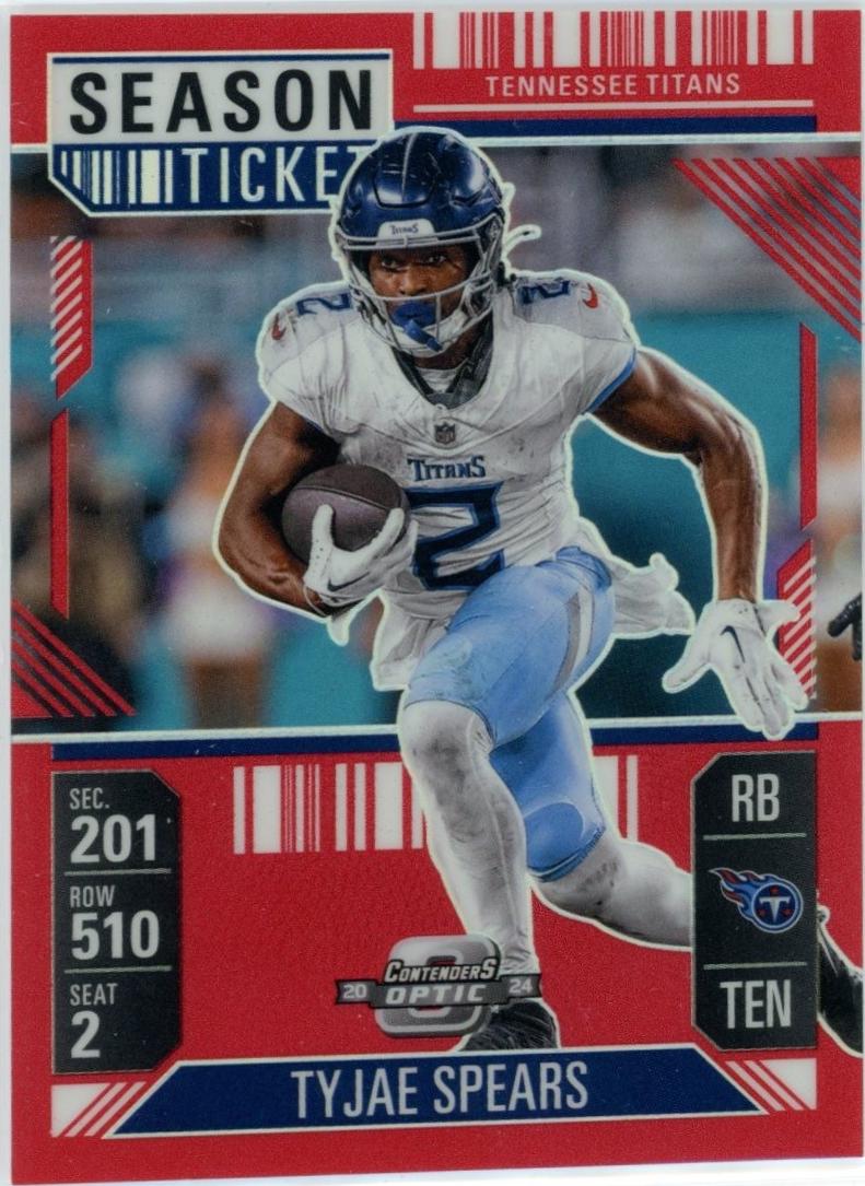 Tyjae Spears [Red] #55
