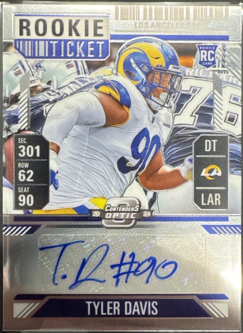 Tyler Davis [Rookie Ticket Autograph] #206