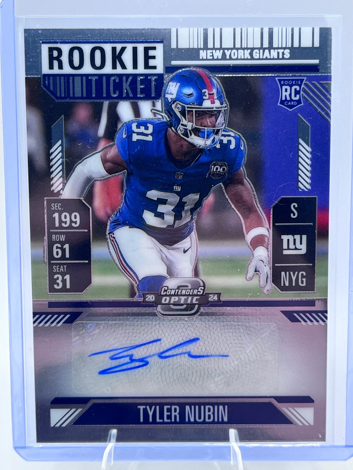 Tyler Nubin [Rookie Ticket Autograph] #152