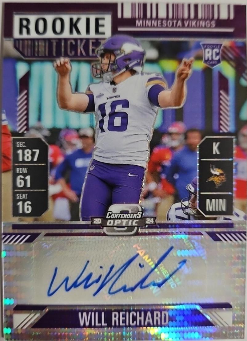 Will Reichard [Rookie Ticket Autograph Silver] #196