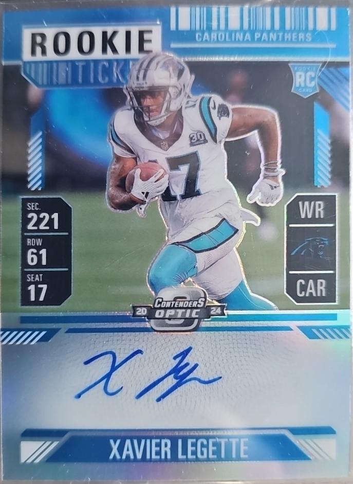 Xavier Legette [Blue Autograph] #107
