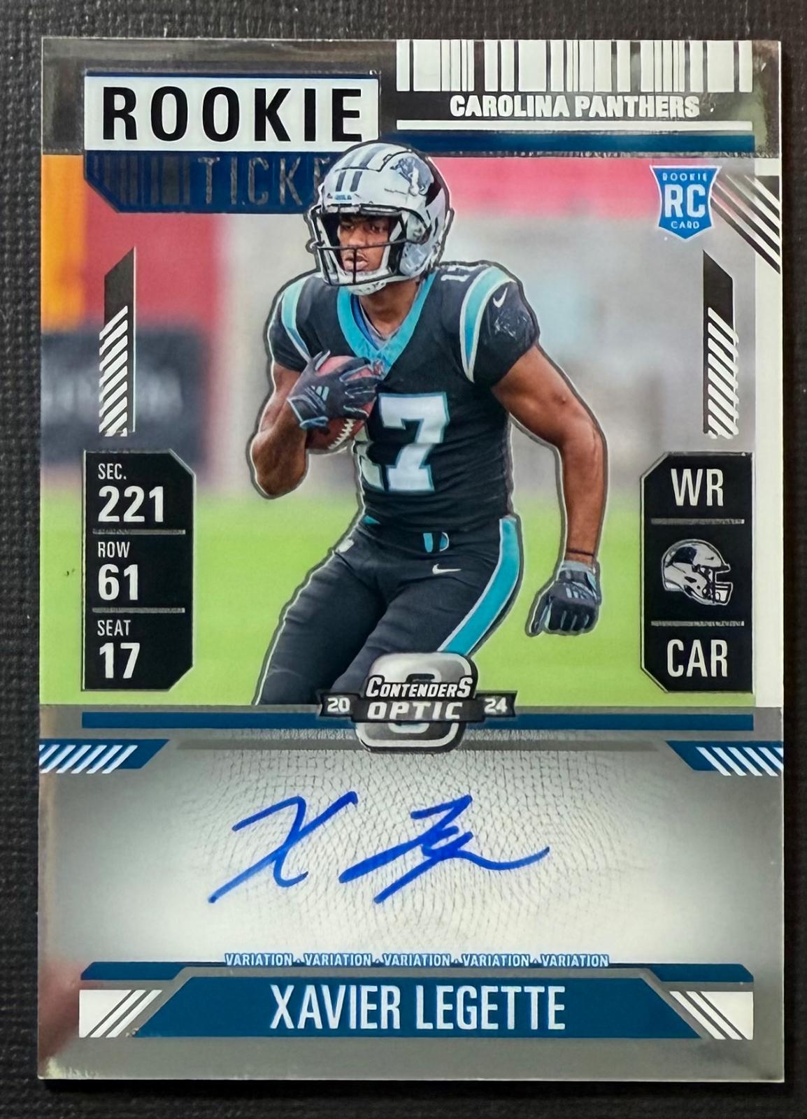 Xavier Legette [RPS Auto Variation] #107