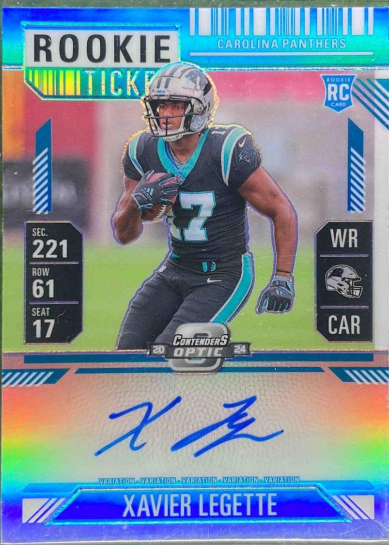 Xavier Legette [Teal Autograph] #107