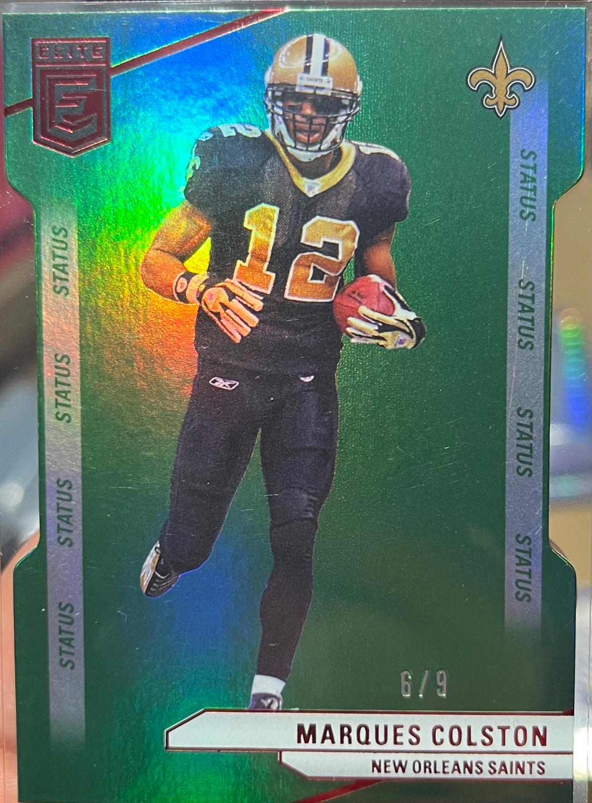 Marques Colston [Status Die-Cut] #25