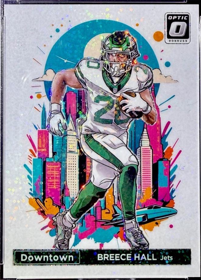 Breece Hall [White Sparkle] #22