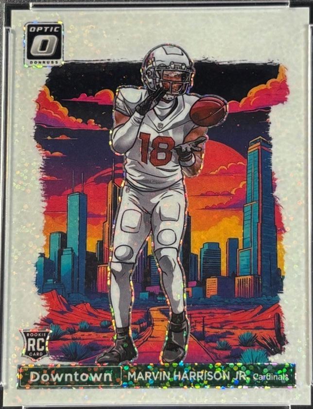 Marvin Harrison Jr. [White Sparkle] #12