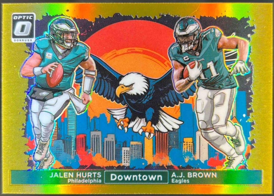 A.J. Brown / Jalen Hurts [Gold] #4