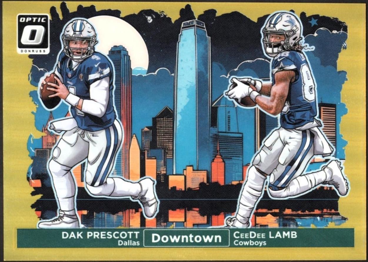 CeeDee Lamb / Dak Prescott [Gold] #1