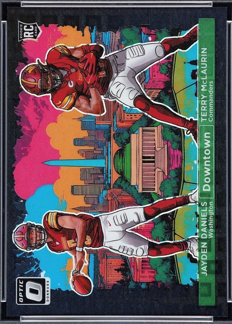Jayden Daniels / Terry McLaurin [Black Pandora] #11