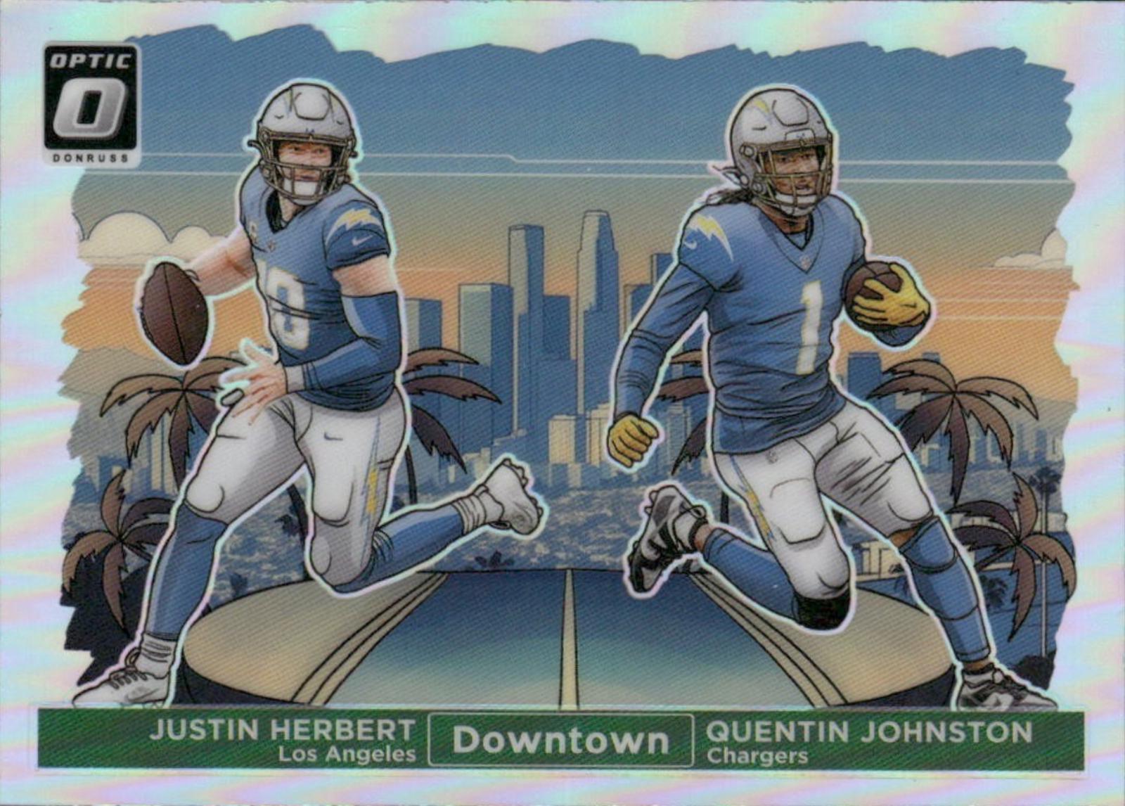 Justin Herbert / Quentin Johnston #6