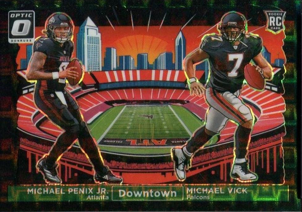 Michael Penix Jr. / Michael Vick [Black Pandora] #14