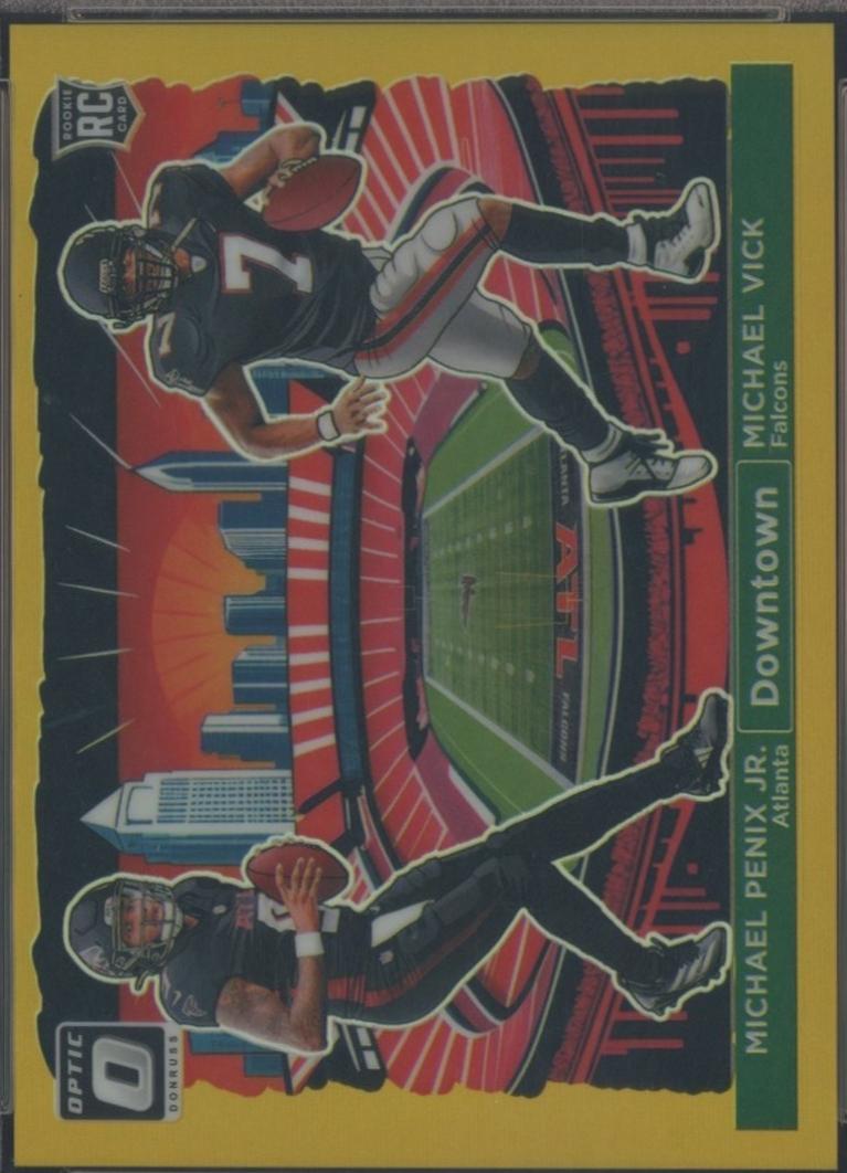 Michael Penix Jr. / Michael Vick [Gold] #14