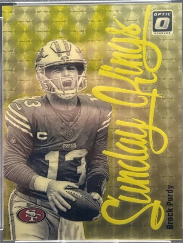 Brock Purdy [Gold Vinyl] #19