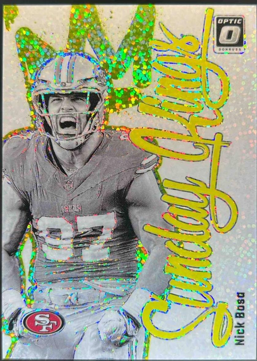 Nick Bosa [White Sparkle] #7