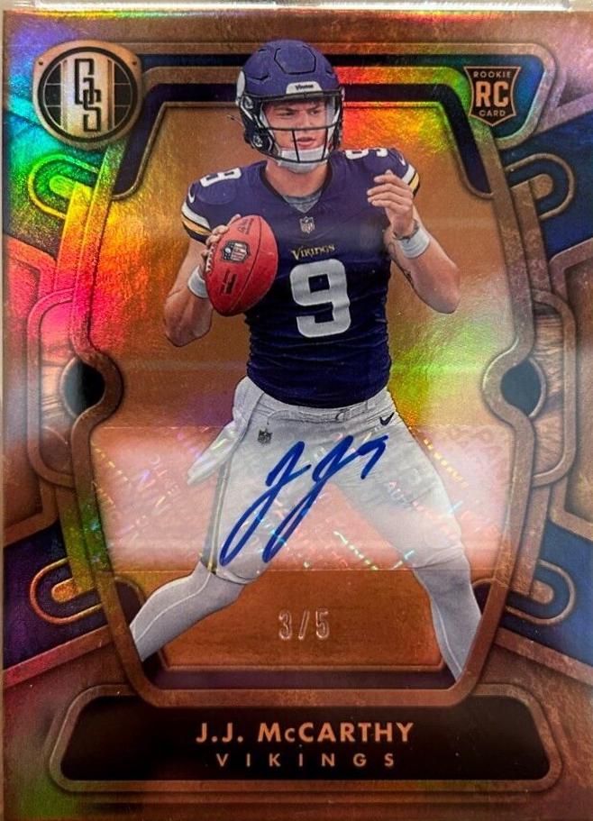 J.J. McCarthy [Sapphire Rookie Autograph] #113