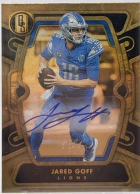 Jared Goff [Black Autograph] #32