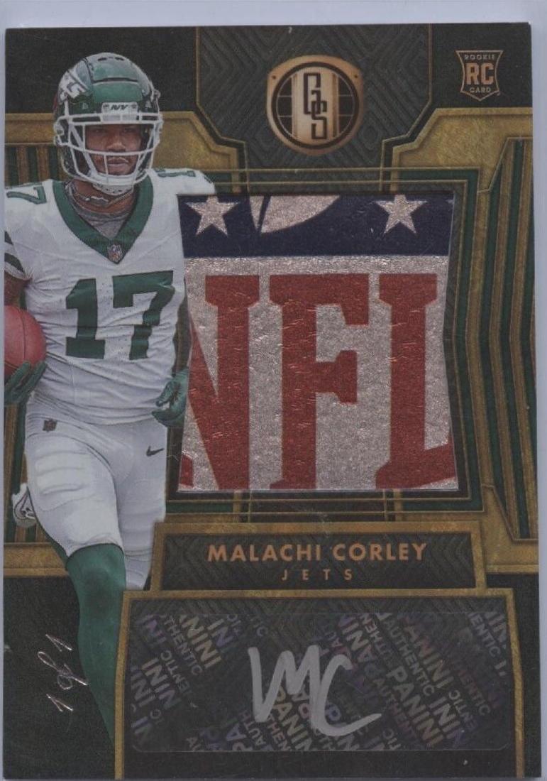 Malachi Corley [NFL Shield Rookie Jersey Autographs Jumbo] #257