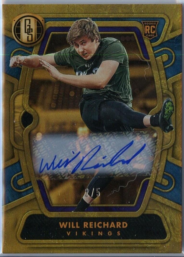 Will Reichard [Sapphire Rookie Autograph] #184