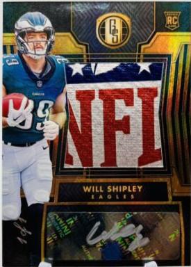 Will Shipley [NFL Shield Rookie Jersey Autographs Jumbo] #271