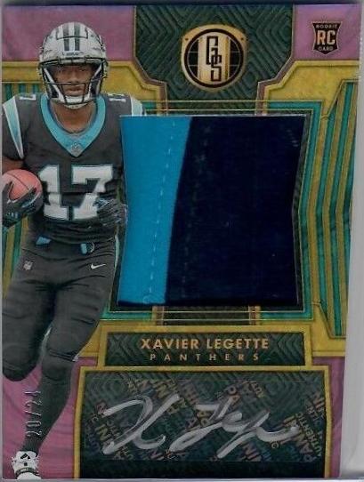 Xavier Legette [Rose Gold Rookie Jersey Autographs Jumbo] #250