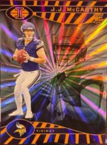 J.J. McCarthy [Sunburst Trophy Collection] #100