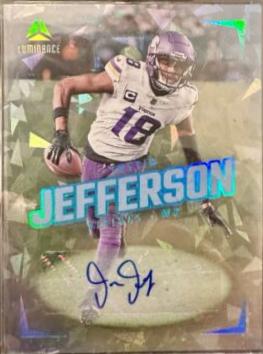 Justin Jefferson [Platinum Autograph] #45