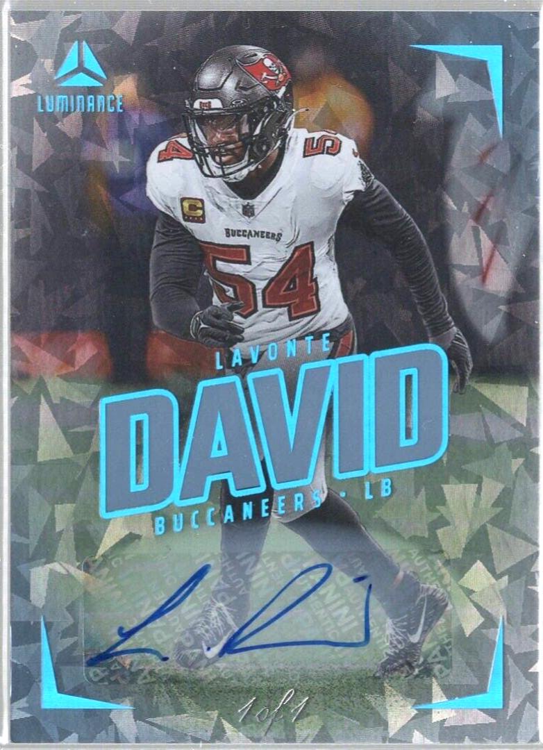 Lavonte David [Blue Autograph] #71