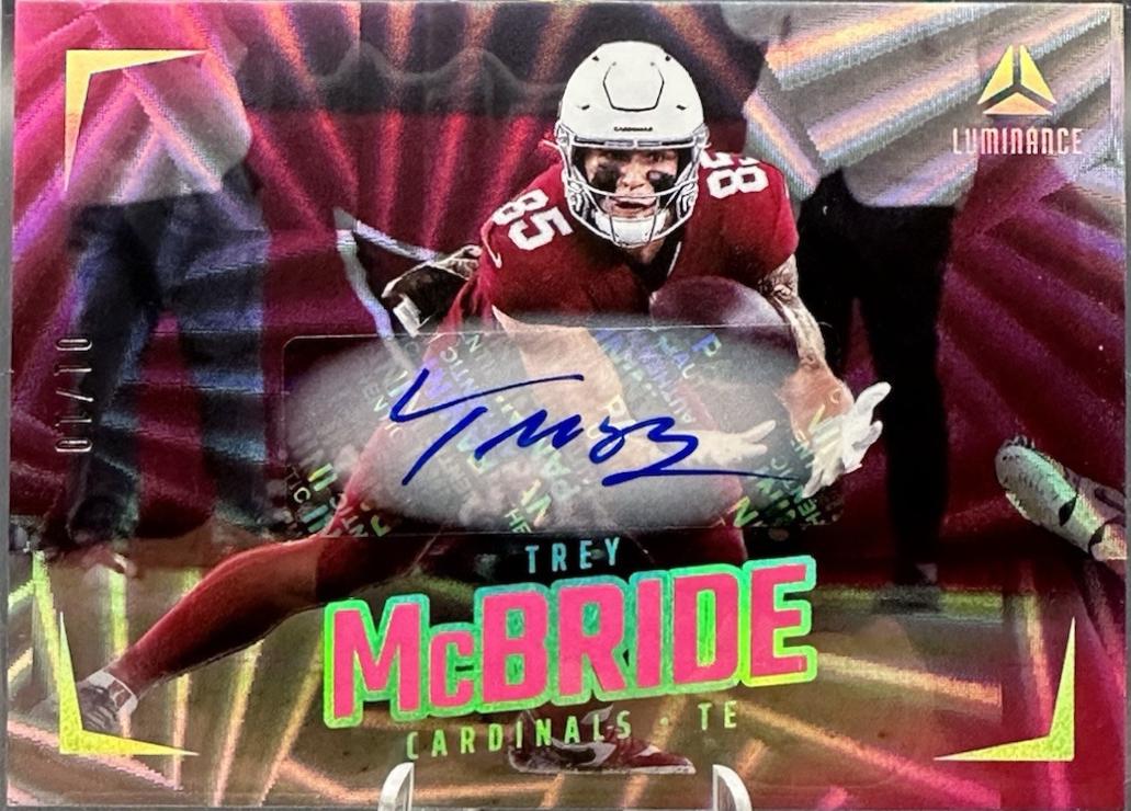 Trey McBride [Vivid Autograph] #99