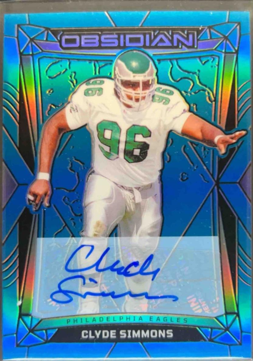 Clyde Simmons [Signature Blue] #163