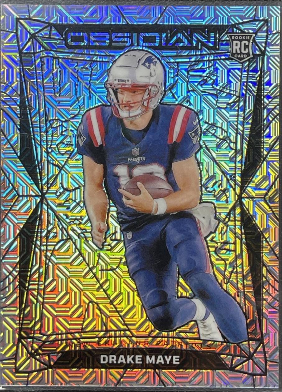 Drake Maye [Vibrant Mojo] #132
