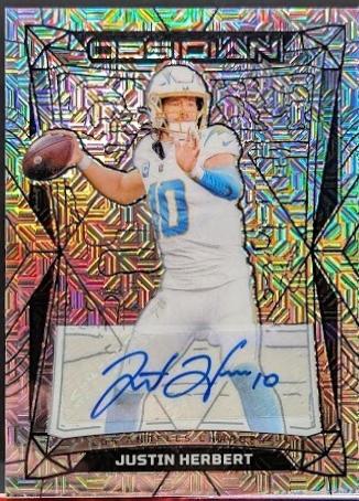 Justin Herbert [Signature Vibrant Mojo] #106