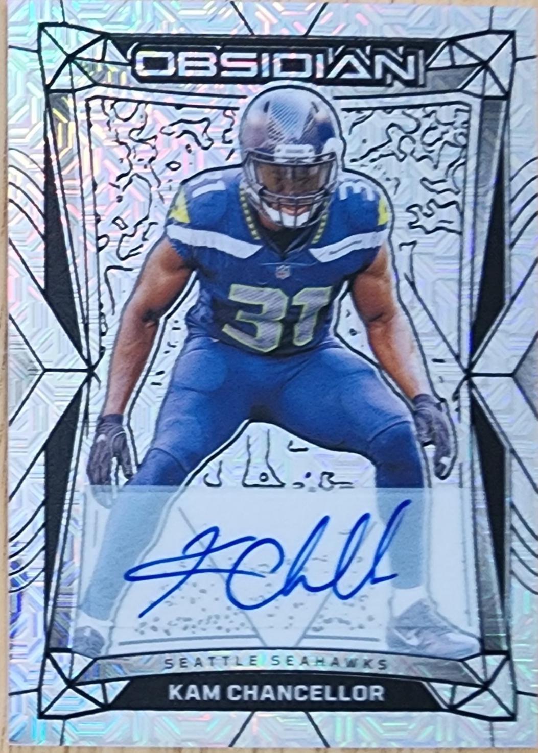 Kam Chancellor [Signature Vibrant Mojo] #181