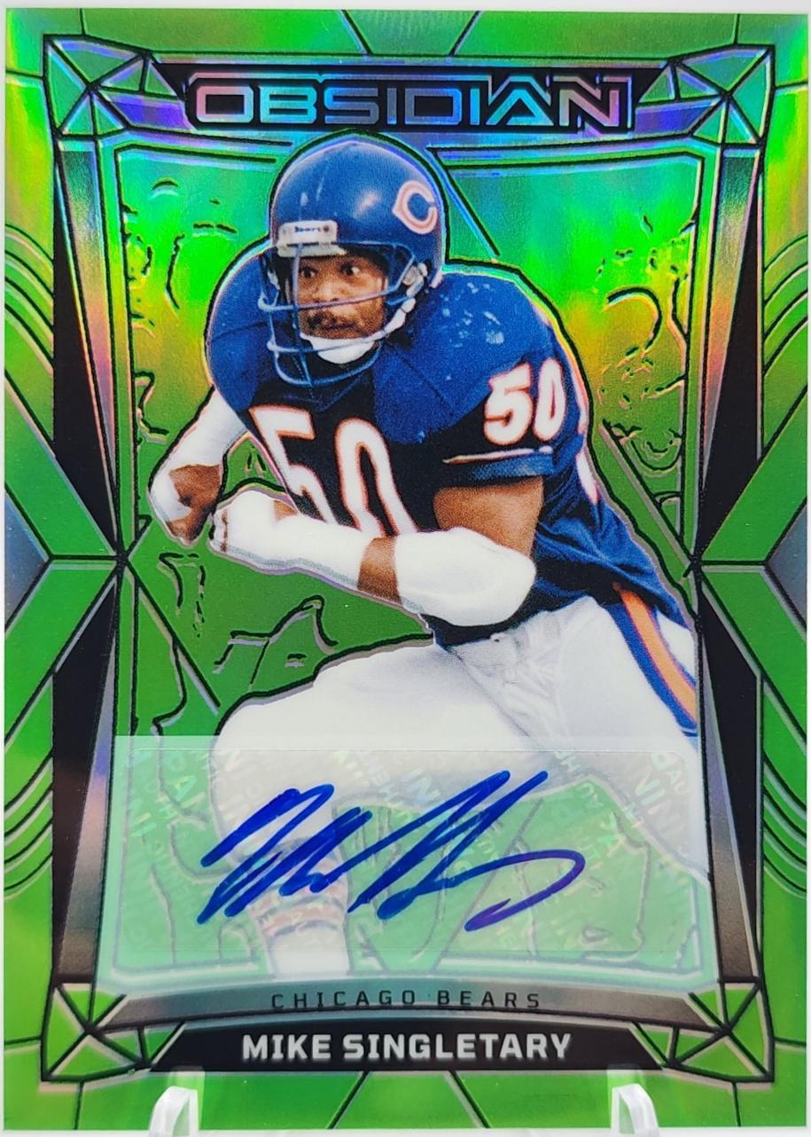 Mike Singletary [Signature Green] #35