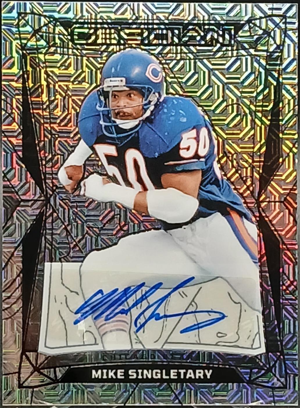 Mike Singletary [Signature Vibrant Mojo] #35