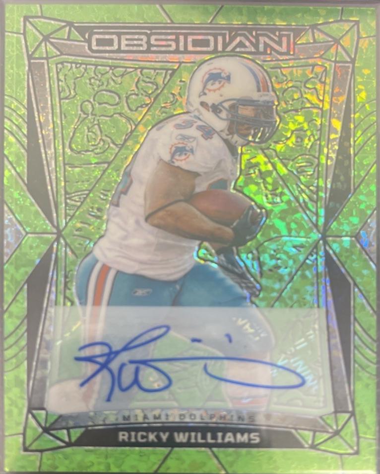 Ricky Williams [Signature International Jade] #124