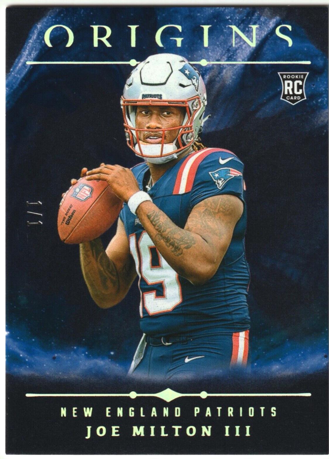Joe Milton III [Black] #134