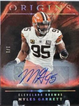 Myles Garrett [Black Autograph] #81