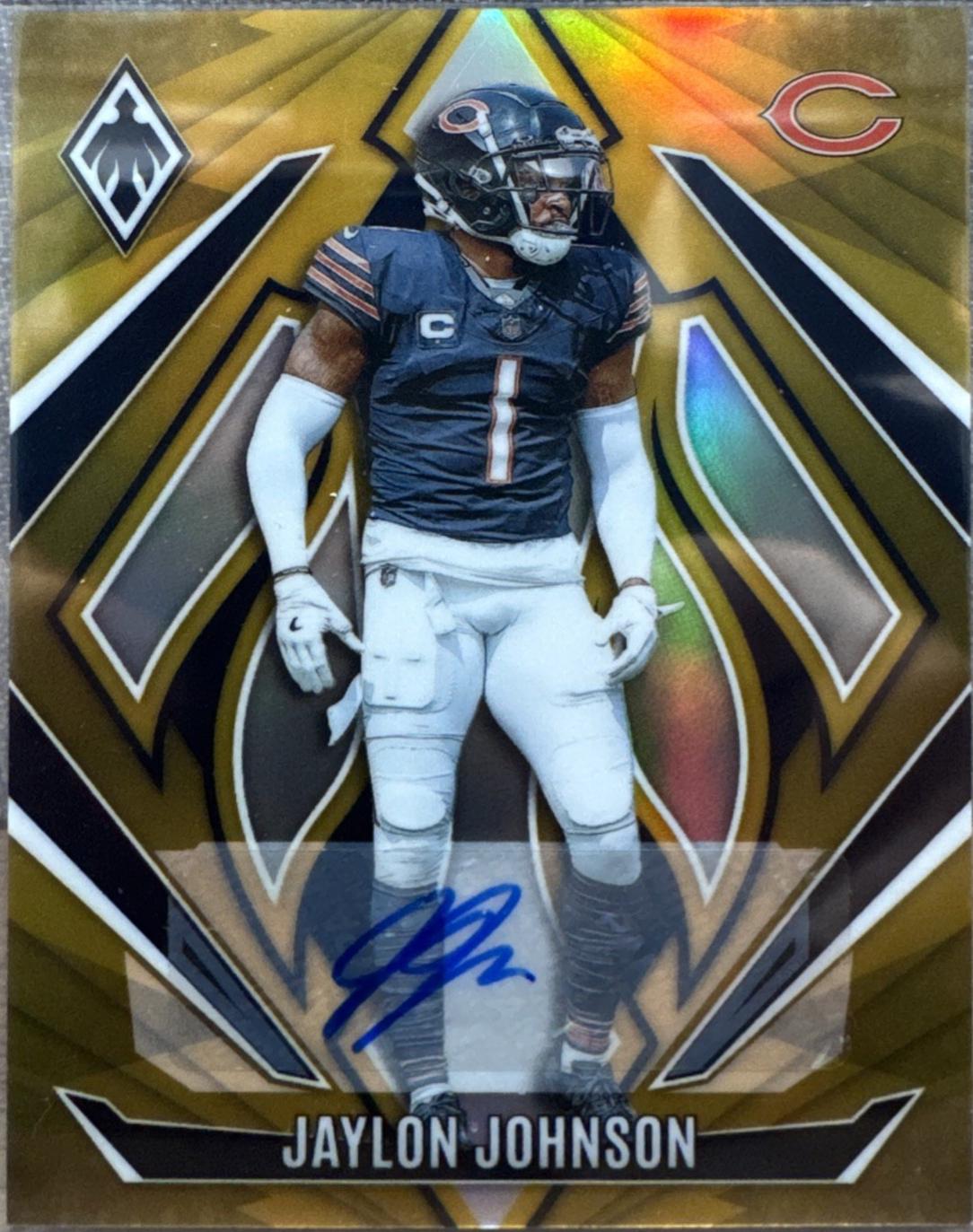 Jaylon Johnson [Autograph Gold] #78