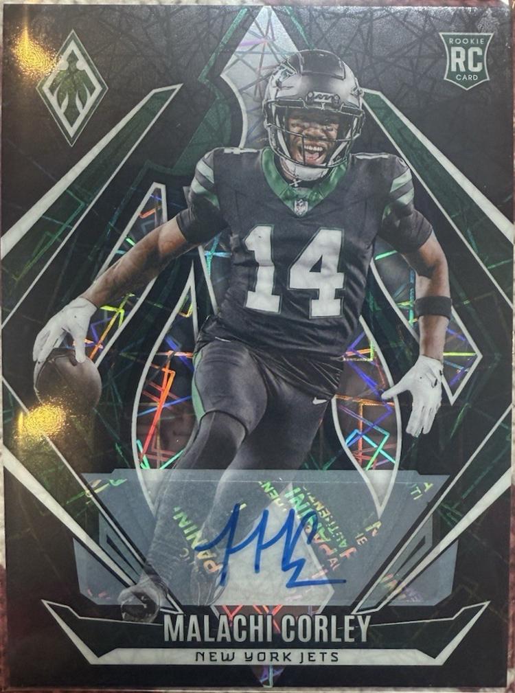 Malachi Corley [Black Lazer] #220