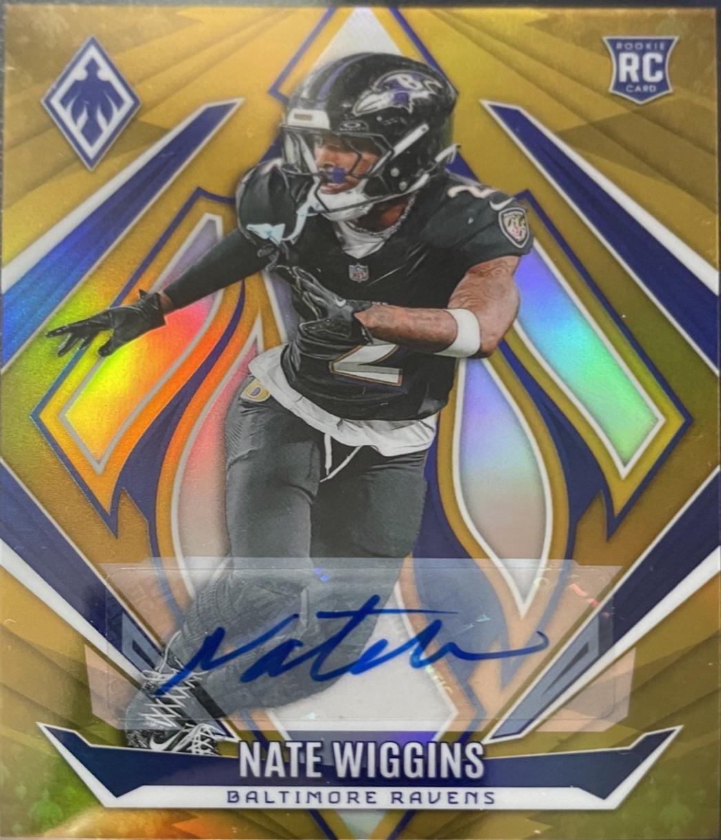 Nate Wiggins [Rookie Autograph Gold] #231