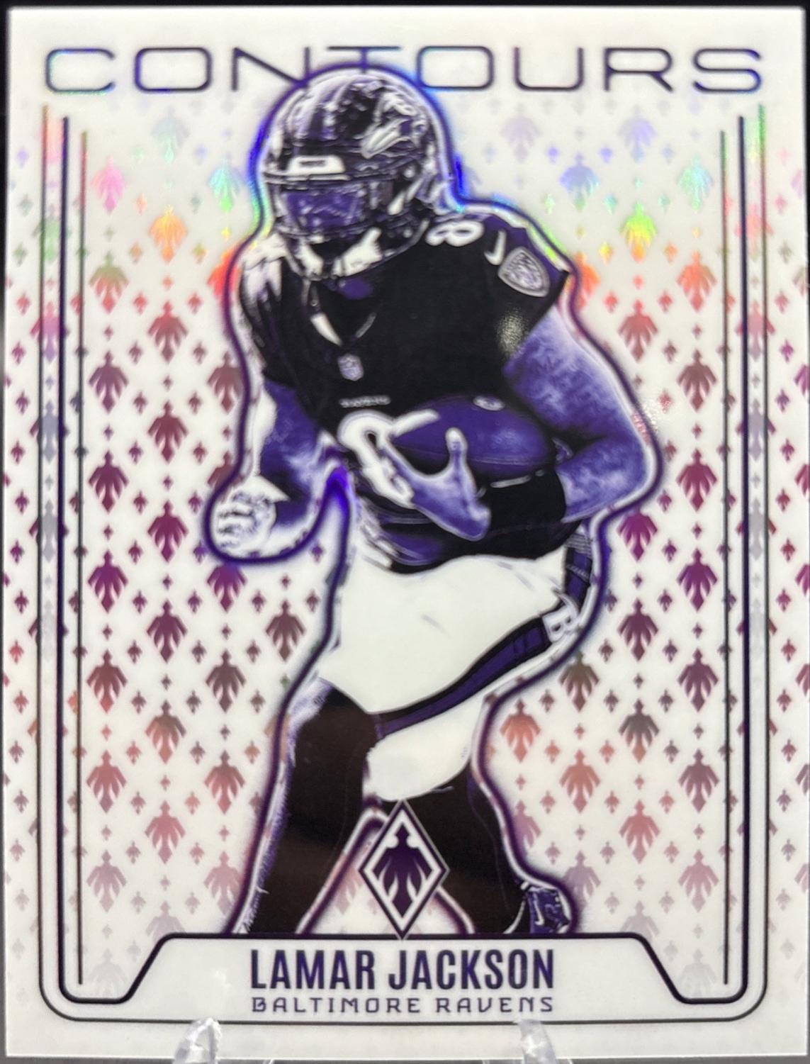 Lamar Jackson [Pink] #CON-LJN
