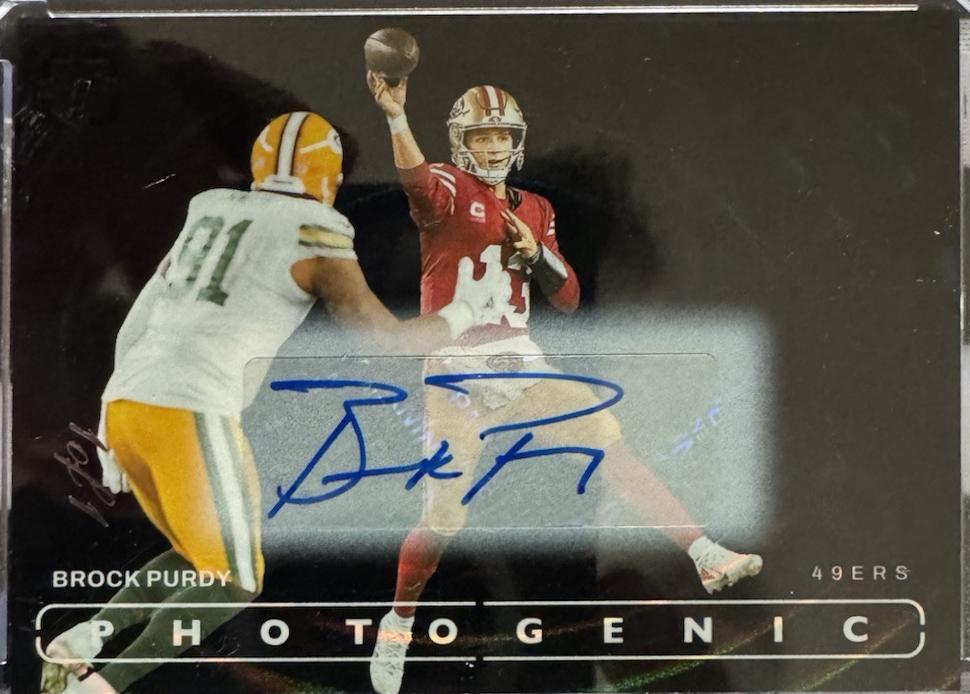 Brock Purdy [Black Autograph] #30