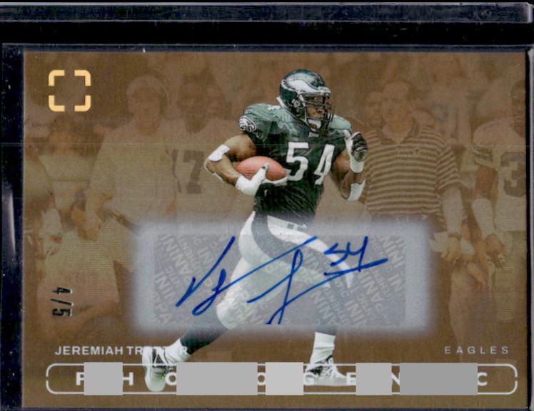 Jeremiah Trotter [Gold Autograph] #73