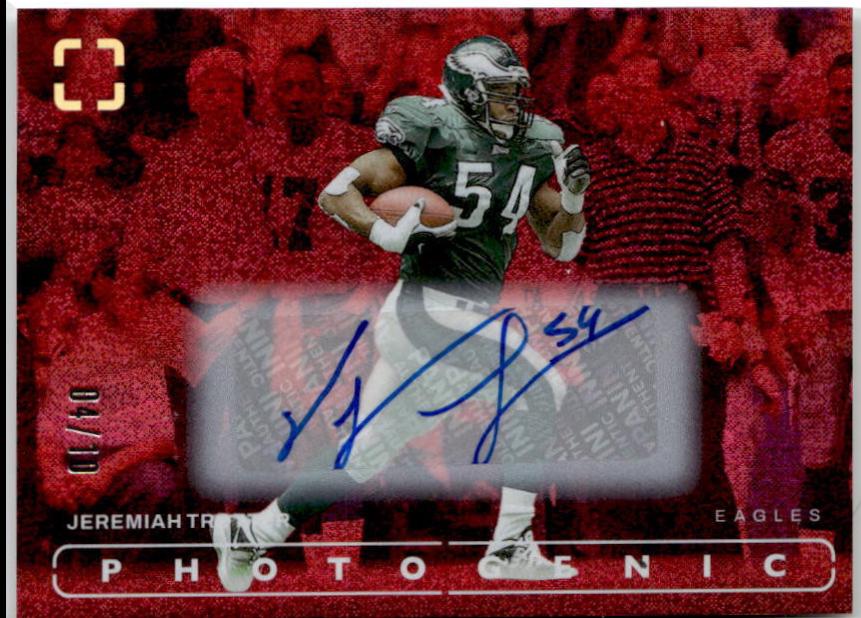 Jeremiah Trotter [Red Autograph] #73