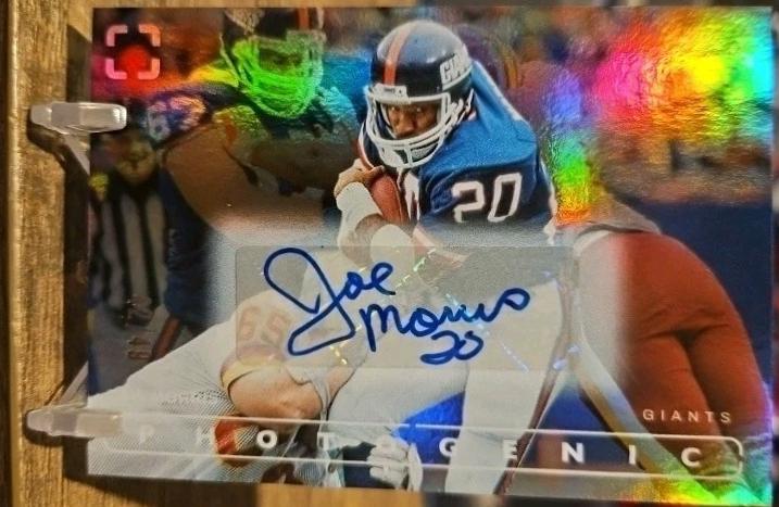 Joe Morris [Silver Autograph] #92