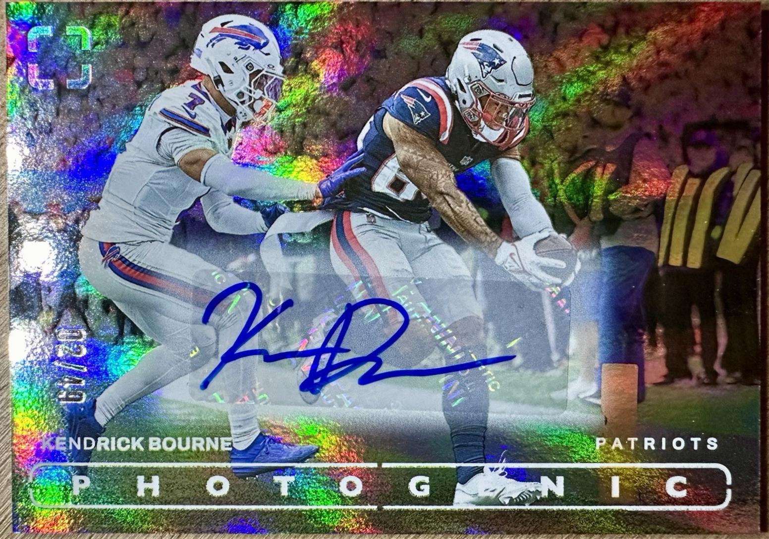 Kendrick Bourne [Silver Autograph] #78