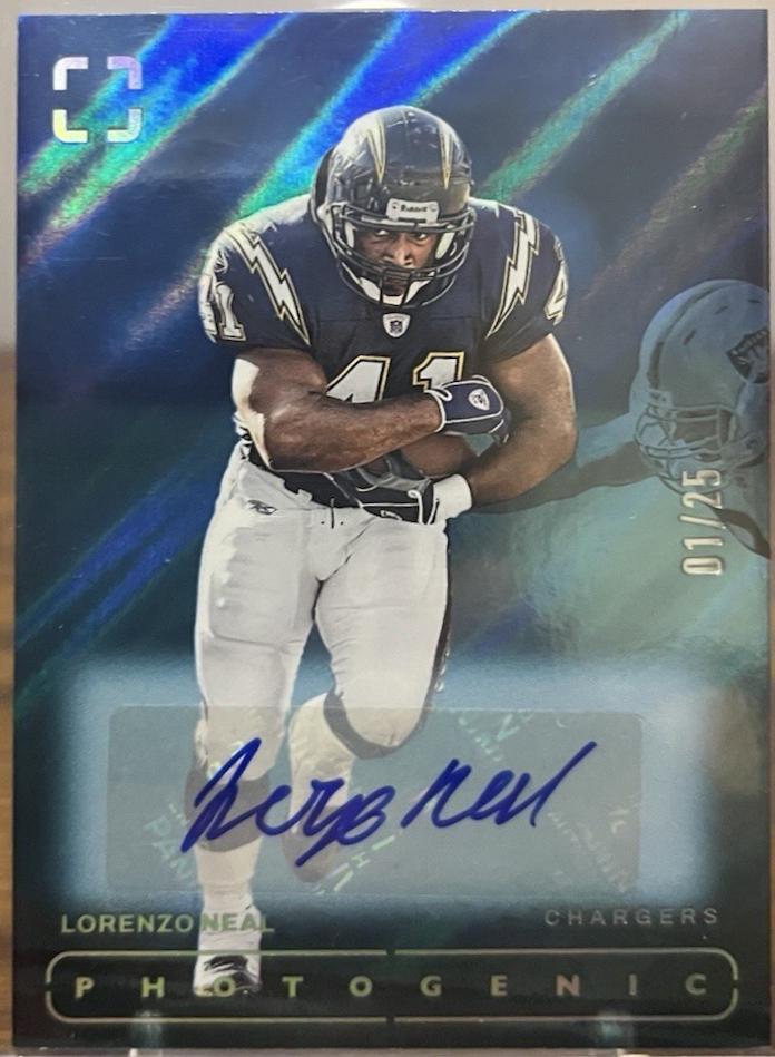Lorenzo Neal [Blue Autograph] #132