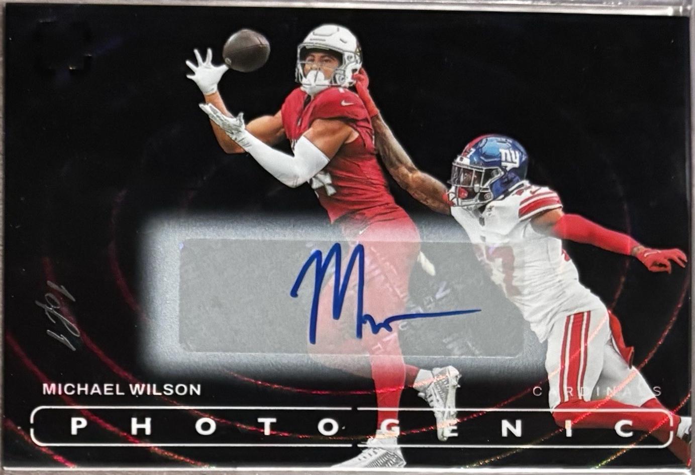 Michael Wilson [Black Autograph] #99